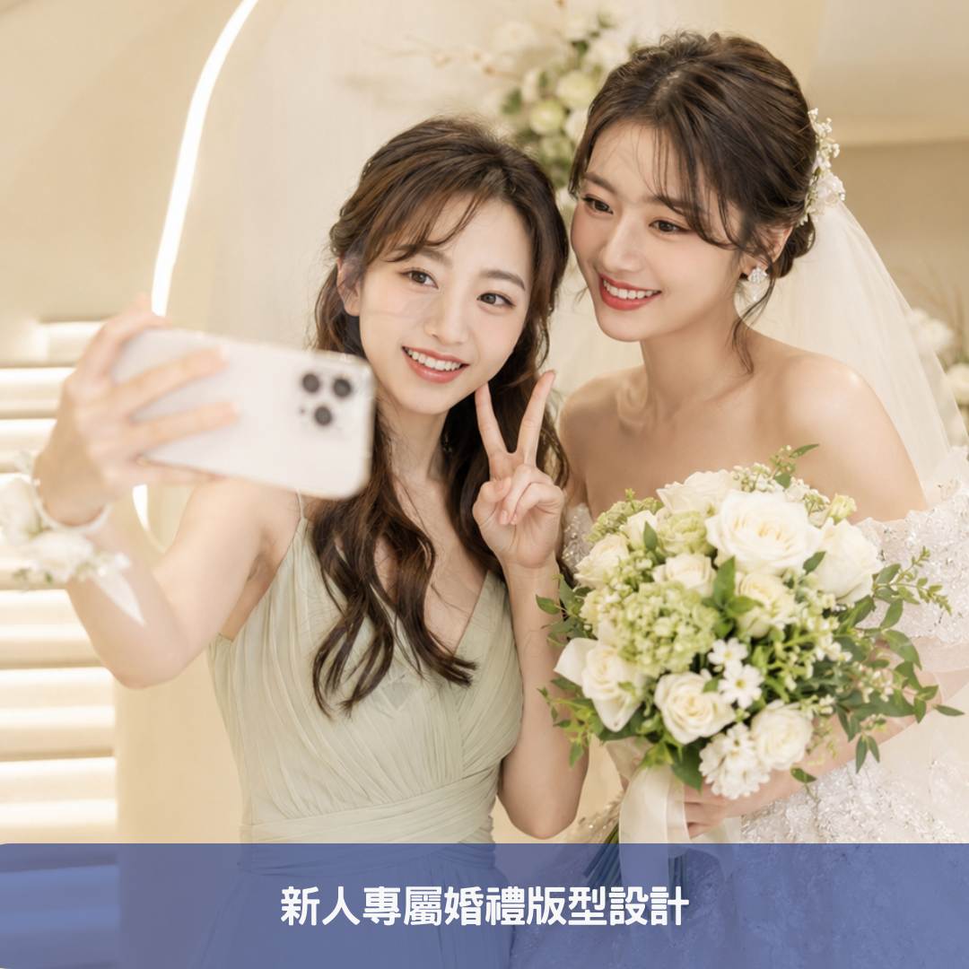 新人專屬婚禮版型設計