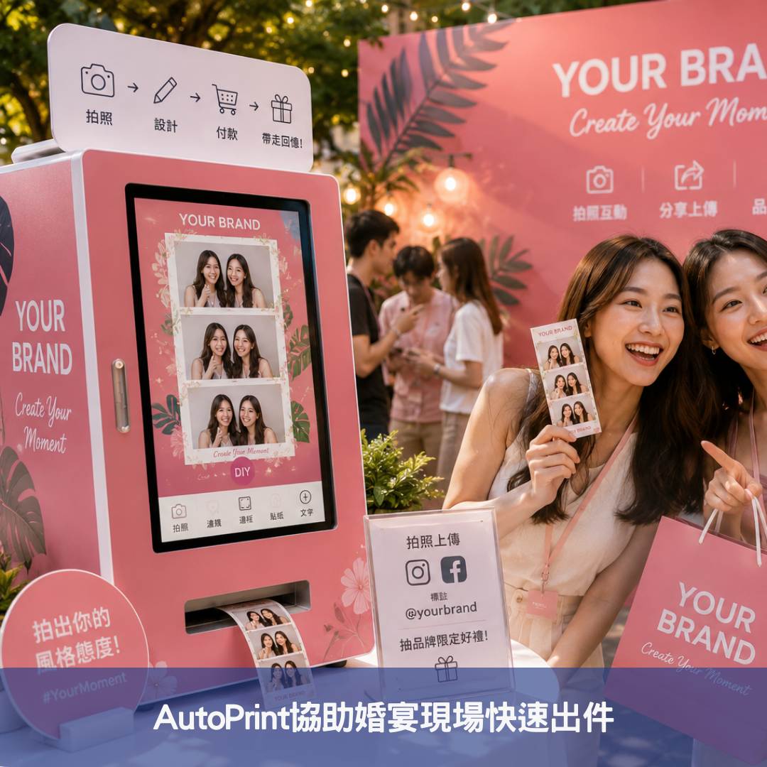 AutoPrint協助婚宴現場快速出件