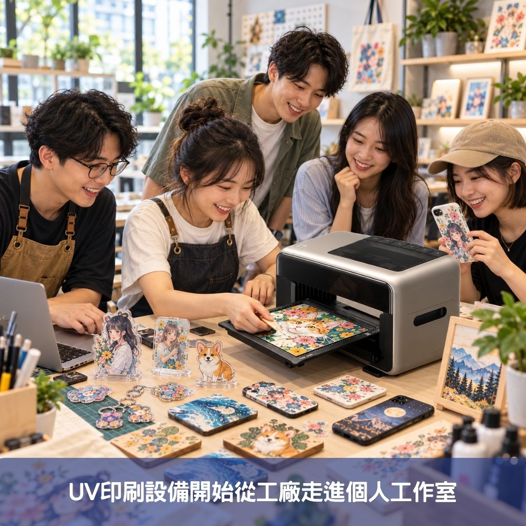UV印刷設備開始從工廠走進個人工作室