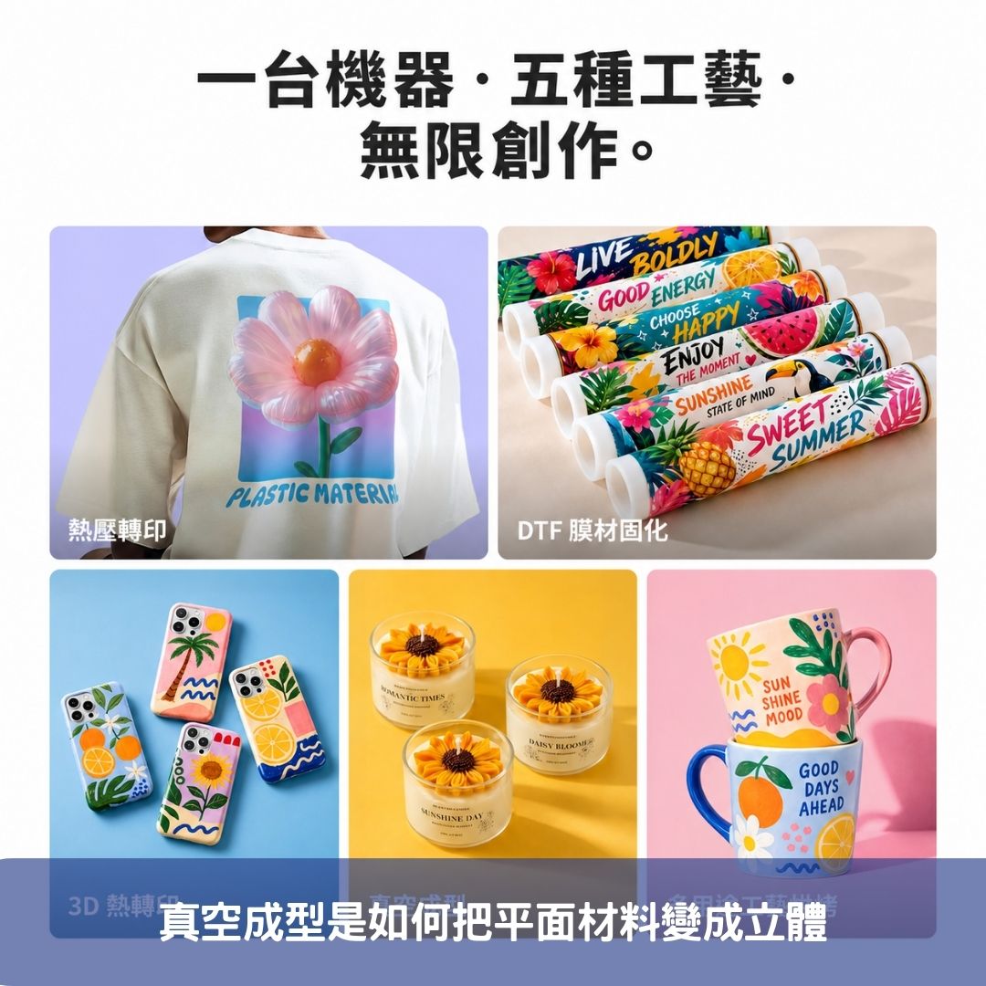真空成型是如何把平面材料變成立體