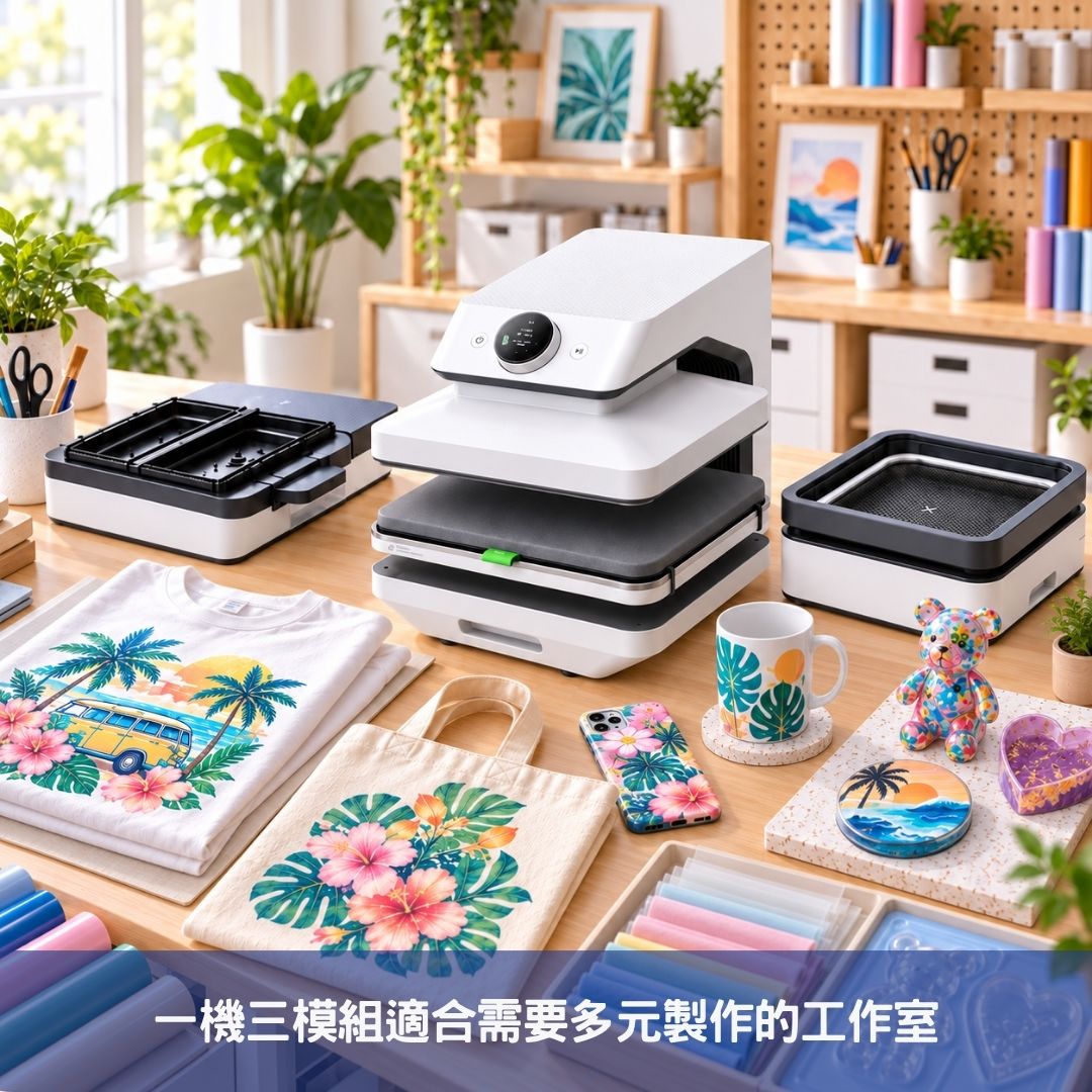 一機三模組適合需要多元製作的工作室